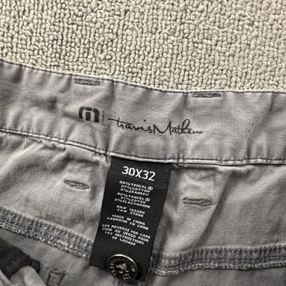 Travis Mathew Pants Adult Size 30W 32L Gray Golf Golfing Casual Trousers Men's - Picture 12 of 14